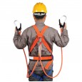 Five-point aerial work safety belt, full body fall protection, safety rope, electrician insurance, outdoor construction, fall prevention