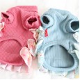 Petstyle spring and summer new candy color cake skirt sweet dress dog clothes cat skirt