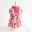 Petstyle spring and summer new candy color cake skirt sweet dress dog clothes cat skirt