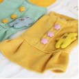Petstyle autumn and winter sweater bear bear star buckle dress pet clothes dog clothing cat clothing