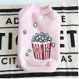 Petstyle autumn and winter dog clothes popcorn fries sweater pet clothes dog clothes cat clothes