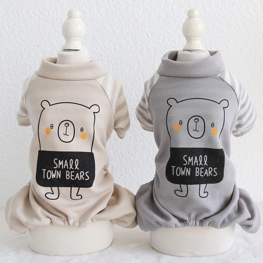 Petstyle autumn and winter new cute adorable four-legged clothes pet clothes dog clothing