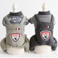 Petstyle autumn and winter new warm cotton embossed four-legged clothes pet clothes dog clothing