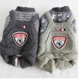 Petstyle autumn and winter new warm cotton embossed four-legged clothes pet clothes dog clothing