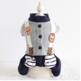 Petstyle autumn and winter new animal strap four-legged clothes pet clothes dog clothing