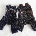 Petstyle autumn and winter new elements bow tie four-legged clothes dog clothes pet clothing