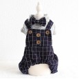 Petstyle autumn and winter new elements bow tie four-legged clothes dog clothes pet clothing