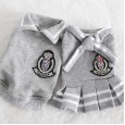Petstyle autumn and winter new FAFA college couples pet clothes dog clothes
