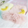Petstyle autumn and winter sweet sleeping moon yarn sarong dog clothes pet clothing fairy fairy cat