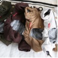 Petstyle autumn and winter falcon 5 denim four-legged clothes dog clothes pet clothing denim clothing 4 legs