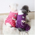 Petstyle autumn and winter retro doll strap four-legged pet clothes dog clothing hooded skirt