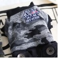 petstyle winter banner camouflage four-legged pet dog handsome thick warm cotton one-piece denim