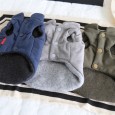 Petstyle autumn and winter military badge fleece vest pet clothes dog clothing soldier military cats and dogs