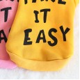 Petstyle autumn and winter simple multicolor sweater pet clothes dog clothes cat cool dog coat