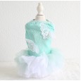 New collection polka dot water drop fake four-foot bow bubble coral fleece sling angel wings fluffy skirt