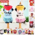New collection pet clothes autumn and winter Petstyle star sequins four-leg skirt pet dog supplies clothing