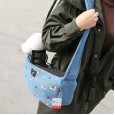 Pet bag out bag dog bag cat bag pet out portable dog bag cat bag pet cowboy shoulder backpack