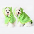 petstyle cute cartoon cotton multifunctional bath towel pet bath absorbent towel