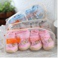 Petstyle striped button bow shoes breathable section beef tendon sole non-slip wear-resistant pet dog shoes