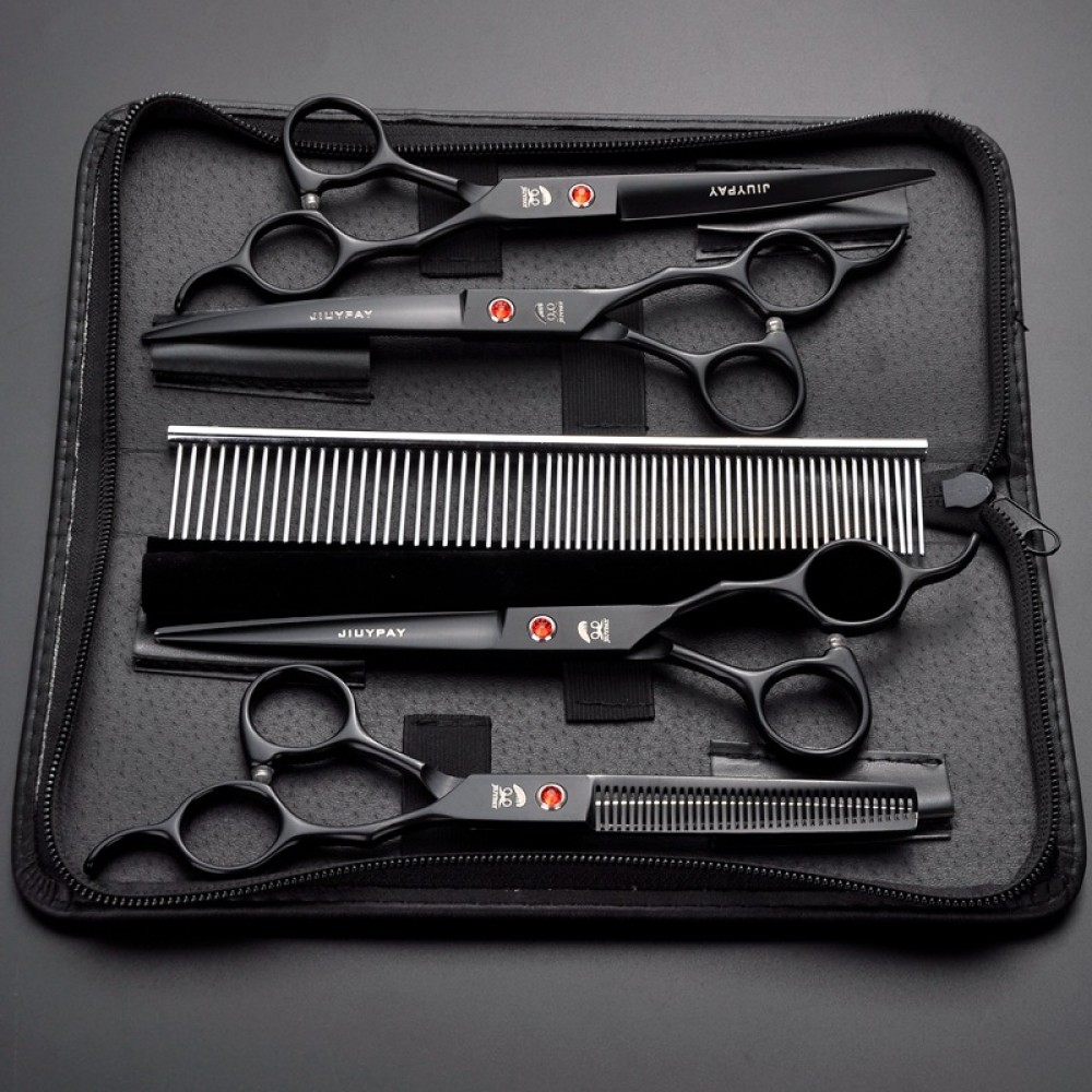 Pet Scissors Teddy Beauty Scissors can be customized with up and down bending shears, logo7 inch paint color scissors