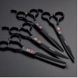 Pet Scissors Teddy Beauty Scissors can be customized with up and down bending shears, logo7 inch paint color scissors