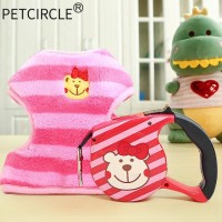 Dog automatic telescopic traction rope 5 meters Teddy small dog rope chest strap VIP walking dog rope