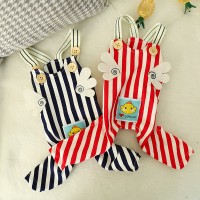Pet dog cat autumn new dog clothes little flying chicken suspenders pants wings teddy bear