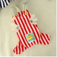 Pet dog cat autumn new dog clothes little flying chicken suspenders pants wings teddy bear