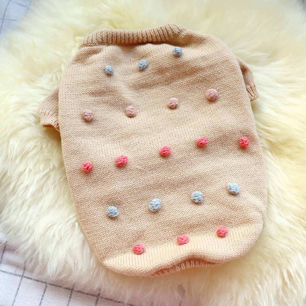 Dog clothes autumn and winter day clothes to keep warm French cow British bucket Corgi sweater two feet casual comfort law bucket pet