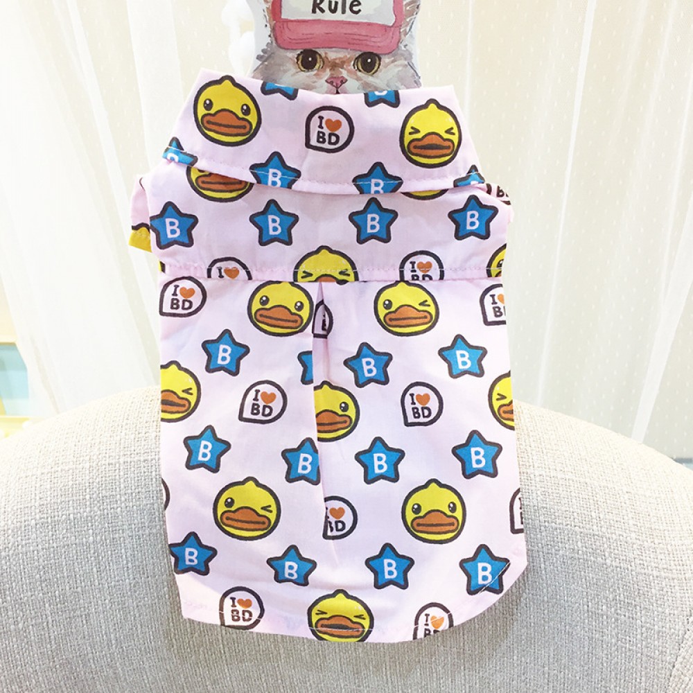 Dog clothes cool summer clothes Teddy dog pet clothing shirt than puppies puppies breathable summer thin section