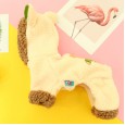 Puppy dog clothes pet clothing cat Teddy bear Xiongxi highland autumn and winter four feet thick warm warm bear cashmere sweater