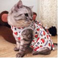 Cat sterilization clothes cat female cat surgical clothes weaning thin section anti-hair loss post-operation anti-bite anti-physiological clothing
