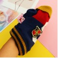 Pet sweater puppy dog clothes cat costume puppies autumn and winter thickened high collar warm Teddy bear bulldog