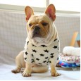 Pet dog clothes law fighting heroes fat dog Corgi bully stars knitted round neck shirt comfortable cute dog costumes