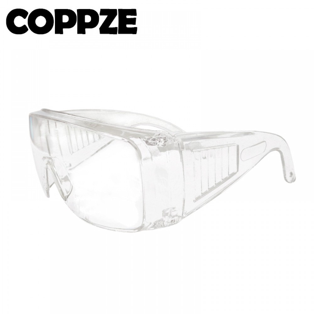 Welding anti-shock transparent industrial goggles outdoor protection anti-spittle splash labor protection glasses