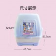 Japan Alice IRIS double large large fully enclosed cat toilet TIO530FT Alice pine cat litter