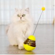 Cat Snack Swing Ball Tumbler Leak Food Cat Toy Funny Cat Stick Automatic Cat Toy