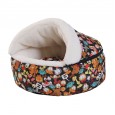 Garfield cat kennel fully removable and washable round Huayuan pet kennel pet bed small dog cat kennel kennel
