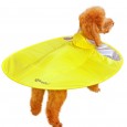 The new pet dog transparent raincoat UFO dog raincoat pet raincoat dog clothes