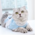 Cat clothes summer summer thin section pet puppet cat Garfield cat blue cat nursing suit