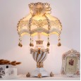 European style bedroom bedside lamp creative fashion modern decoration wedding room night lamp pastoral wedding palace table lamp