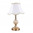 European style simple glass table lamp creative fashion warm warm Nordic bedroom bedside lamp