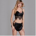 New silk sexy pajamas female summer hot temptation lace sexy underwear two-piece suit home YT