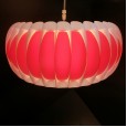 Lighting lampshade waist drum chandelier supporting upper and lower bracket multi-color creative PP chandelier lampshade