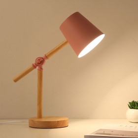 Typhoon lamp eye protection desk student reading lamp simple modern Nordic creative dormitory plug-in bedroom study desk lamp