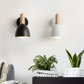 Bedside wall lamp room lamp Nordic style simple modern creative bedroom wall lamp balcony stairs aisle lamps