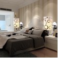 Wall lamp bedroom bedside lamp led creative wall lamp hotel room wall lamp single double head indoor wall lamp