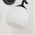 Wall lamp living room bedroom bedside lamp creative Nordic modern minimalist aisle lamp iron retro lamp