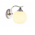 Spherical glass wall lamp Nordic minimalist bedroom wall lamp TV background wall personality living room aisle wall lamp