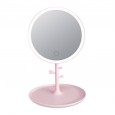 LED makeup mirror beauty mirror folding table lamp fill light desktop storage touch net red gift creative charging mirror